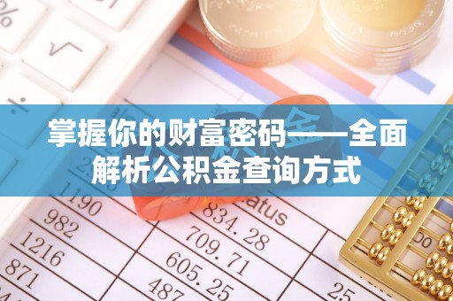 雾台掌握你的财富密码——全面解析公积金查询方式